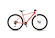 Kinderfiets Beany Zero  29 Red, 19"