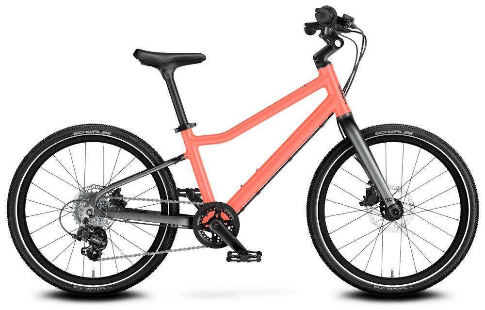 Kinderfiets Woom 4 Explore Neon Coral