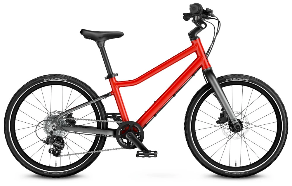 Kinderfiets Woom 4 Explore Red