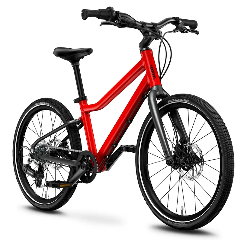Kinderfiets Woom 4 Explore Red