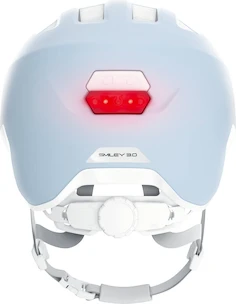 Kinderhelm Abus Smiley 3.0 ACE LED pure aqua