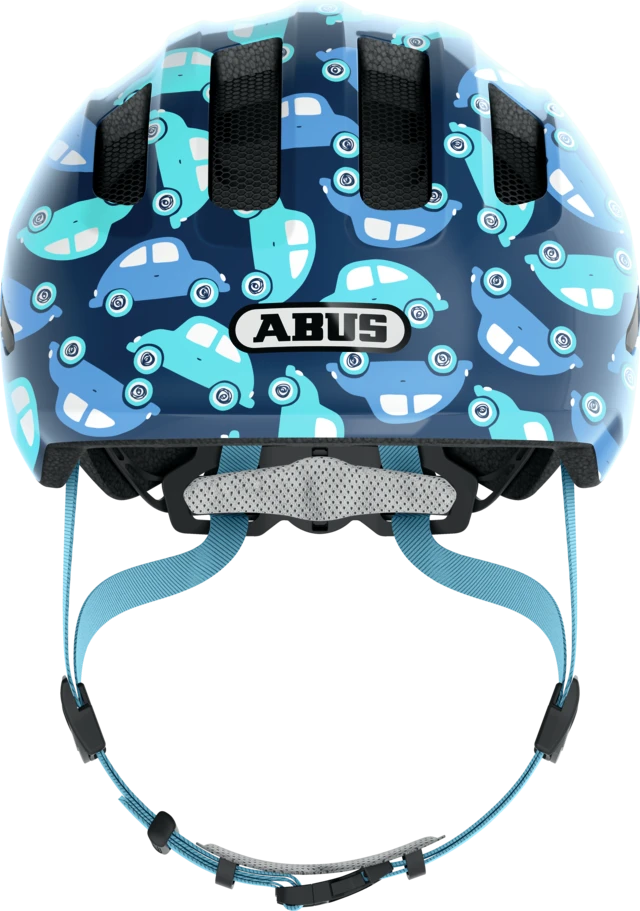 Kinderhelm Abus Smiley 3.0 LED Blue Car