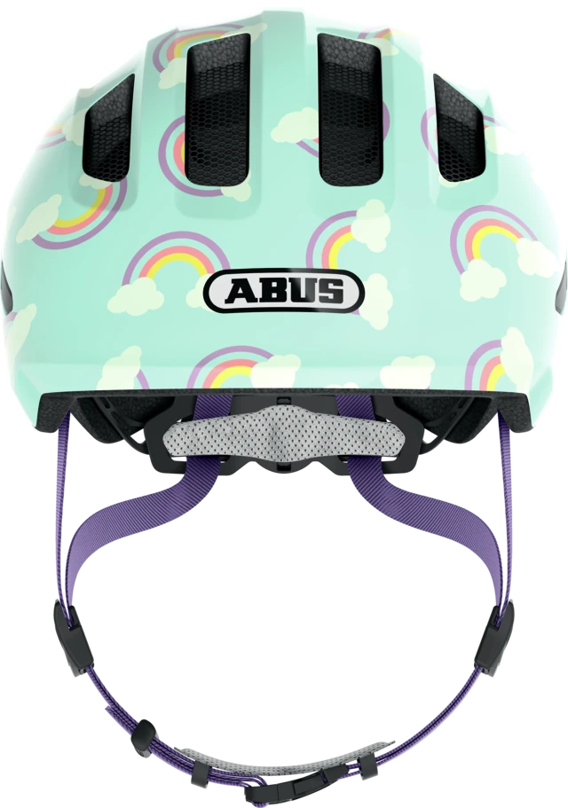 Kinderhelm Abus Smiley 3.0 LED Blue Rainbow