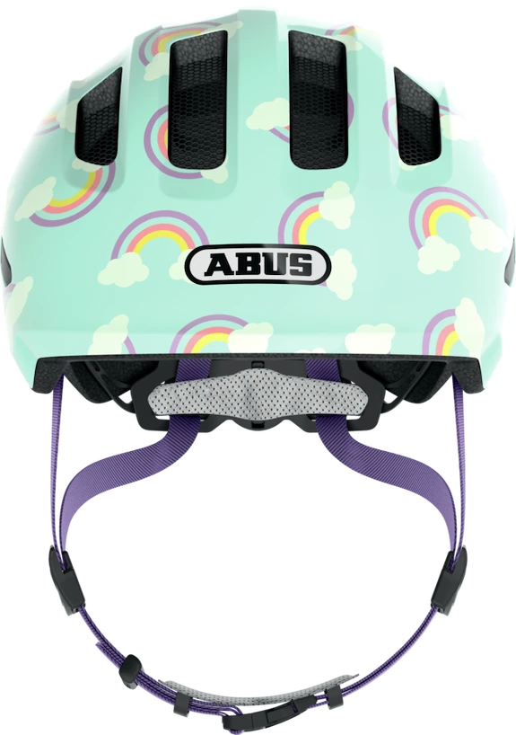 Kinderhelm Abus Smiley 3.0 LED Blue Rainbow