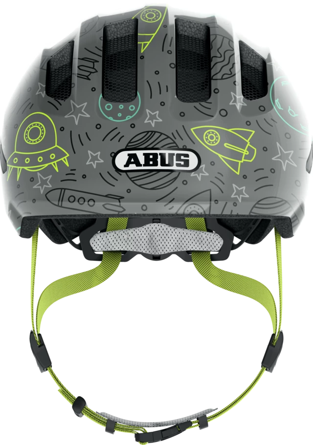 Kinderhelm Abus Smiley 3.0 LED Grey space