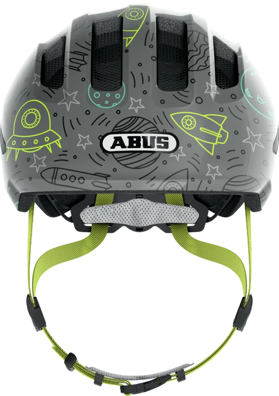 Kinderhelm Abus Smiley 3.0 LED Grey space