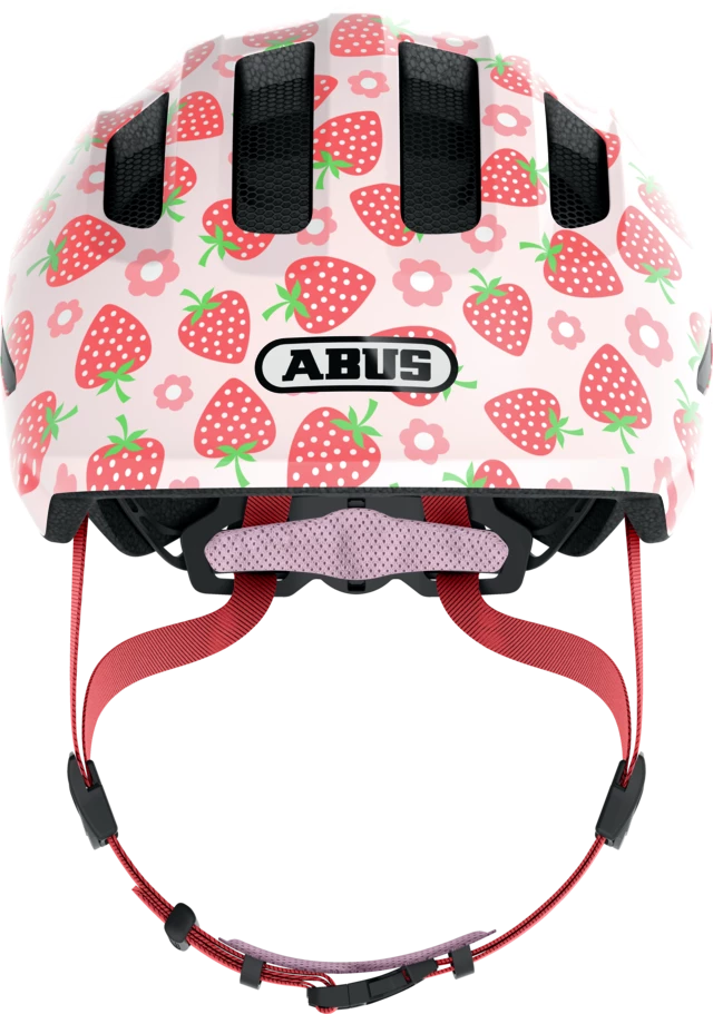 Kinderhelm Abus Smiley 3.0 LED Rose strawberry