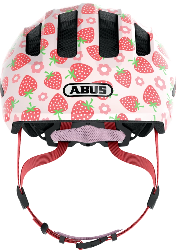 Kinderhelm Abus Smiley 3.0 LED Rose strawberry