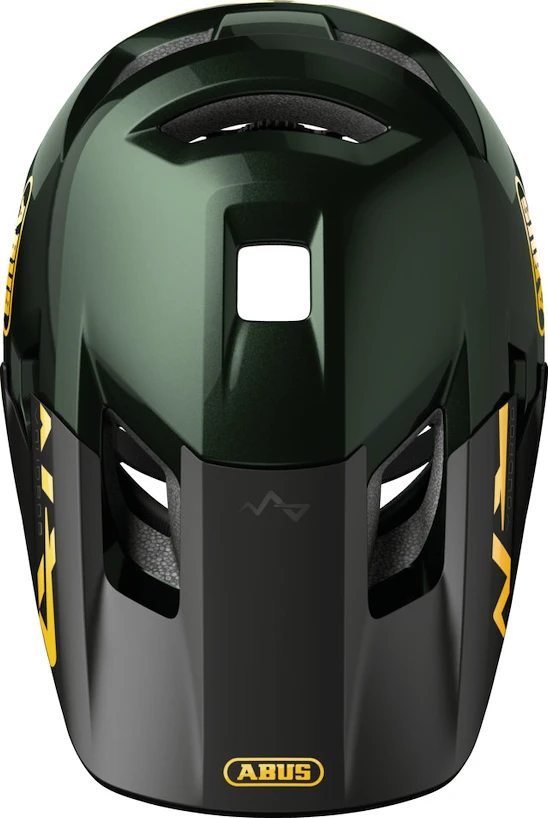 Kinderhelm Abus Youdrop moss green S