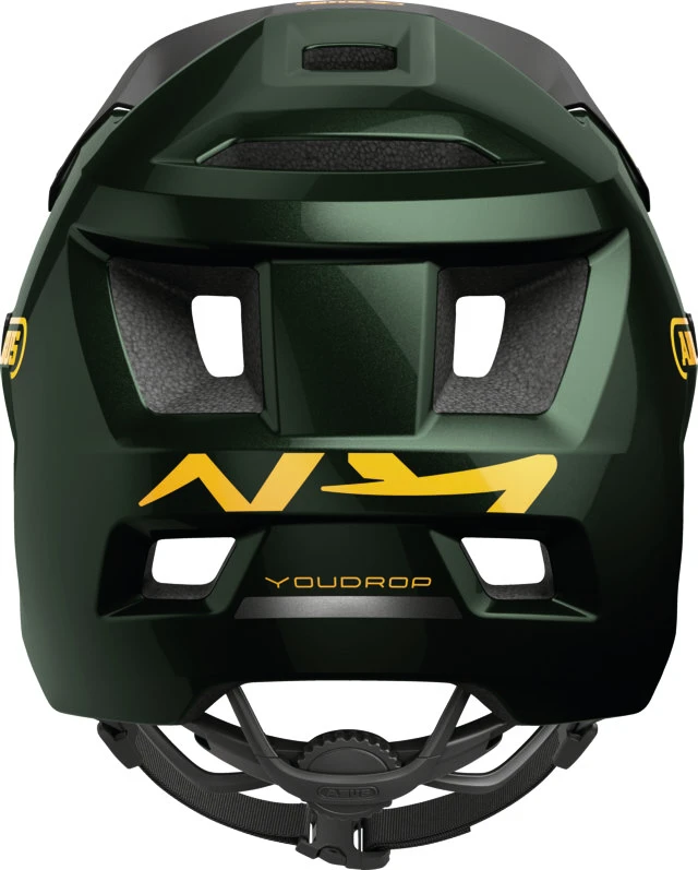 Kinderhelm Abus Youdrop moss green S
