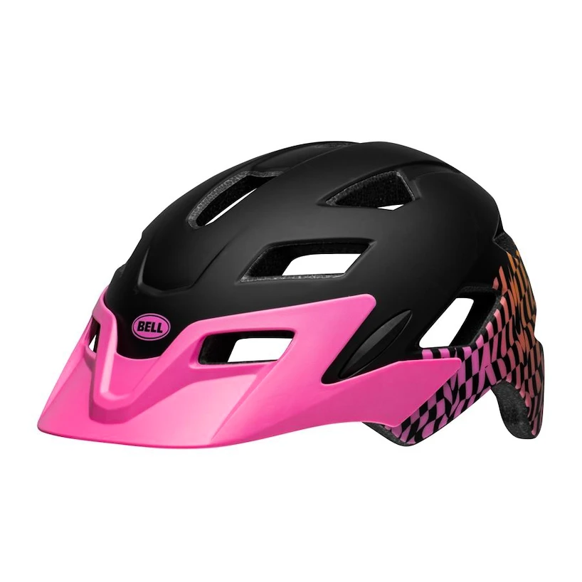 Kinderhelm Bell  Sidetrack Youth Mat Pink