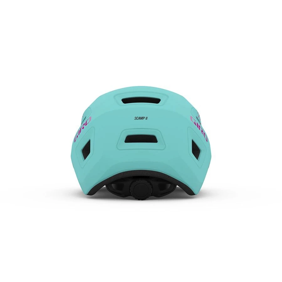 Kinderhelm Giro Scamp  II Mat Teal/Pink Towers