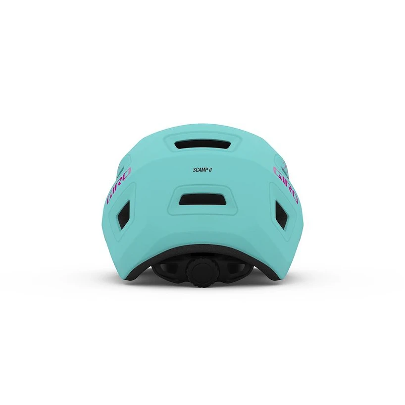 Kinderhelm Giro Scamp  II Mat Teal/Pink Towers
