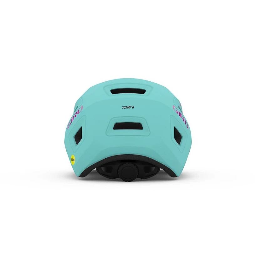 Kinderhelm Giro Scamp  II MIPS Mat Teal/Pink Towers S