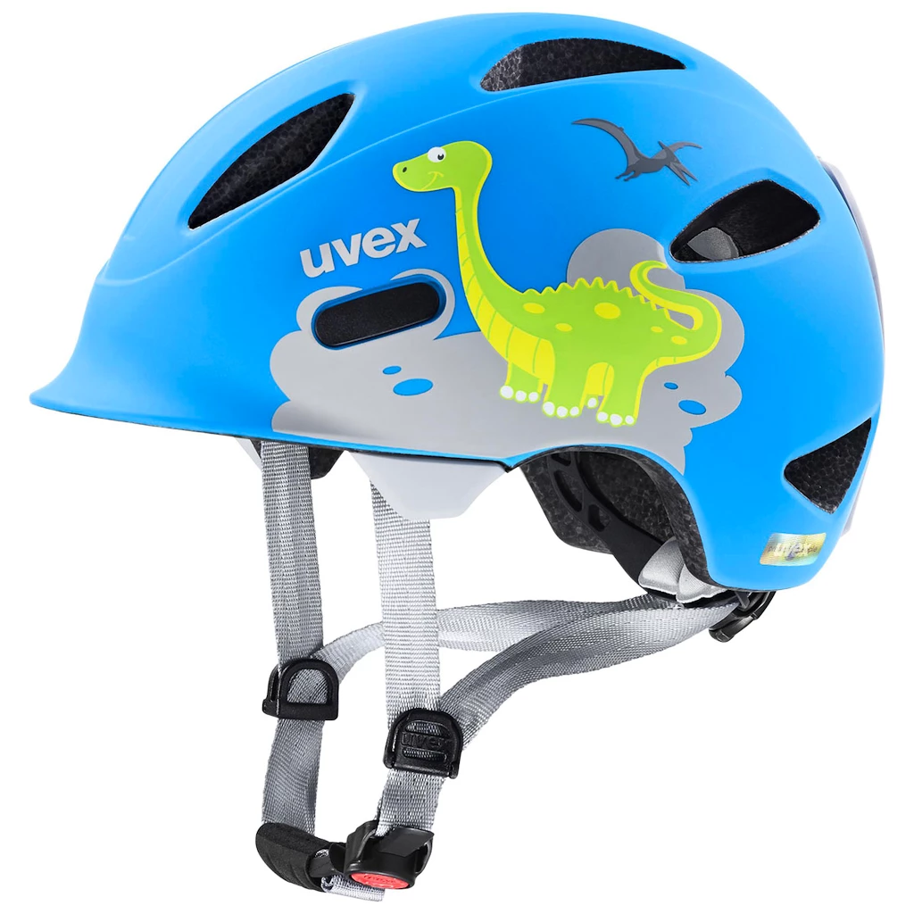 Kinderhelm Uvex Oyo Style Dino Blue Mat (S4100470200) 46 - 50 cm