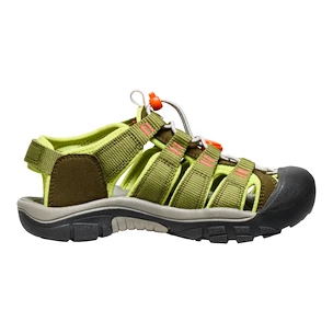 Kindersandalen Keen  Dark olive/Scarlet ibis