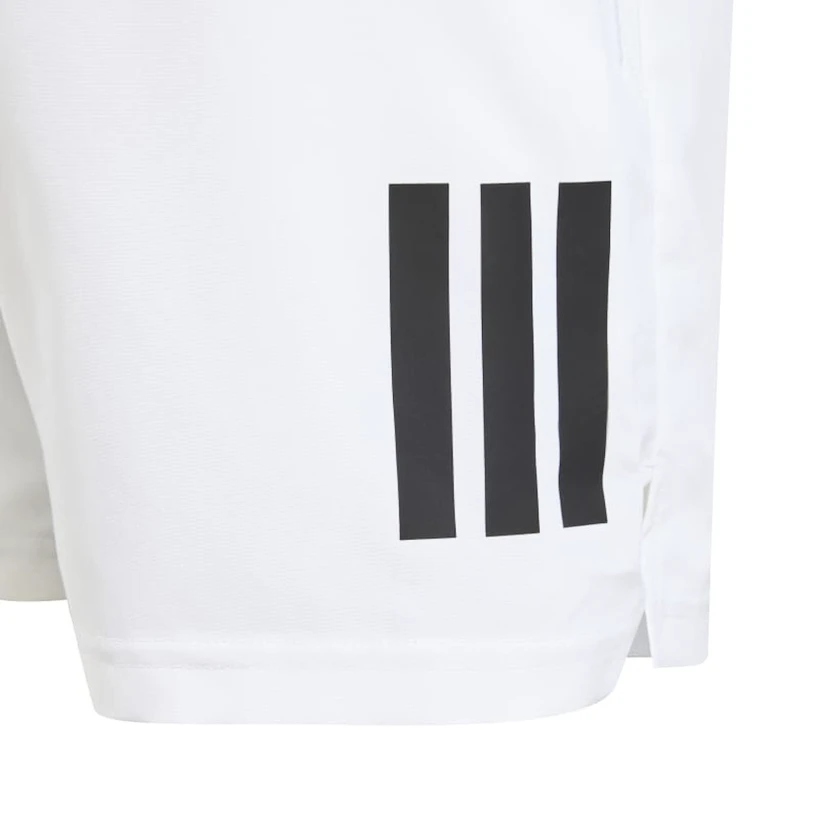 Kindershort adidas  B Club 3 Stripes Short White 164 cm