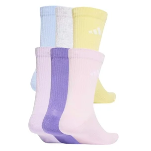 Kindersokken adidas  Cushined Crew Violet Fusion 6 Pack