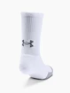 Kindersokken Under Armour  Youth Crew-WHT