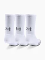 Kindersokken Under Armour  Youth Crew-WHT