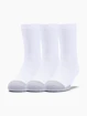 Kindersokken Under Armour  Youth Crew-WHT