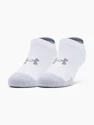 Kindersokken Under Armour  Youth NS-WHT  M