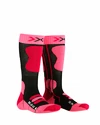 Kindersokken X-Bionic  Ski Junior 4.0 Anthracite Melange/Fluo Pink