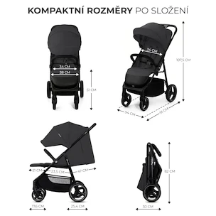 Kinderwagen Kinderkraft Trig 3  Granite Grey