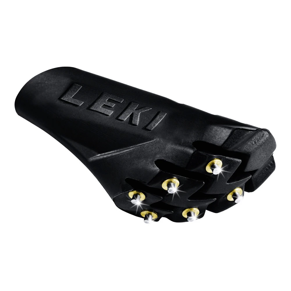 Kleine kunststof dop voor 757 voet Leki  Silent Spike Pad Walking, black