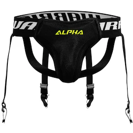 Kruisbeschermer met jarretels Warrior Alpha Jock Garter Senior