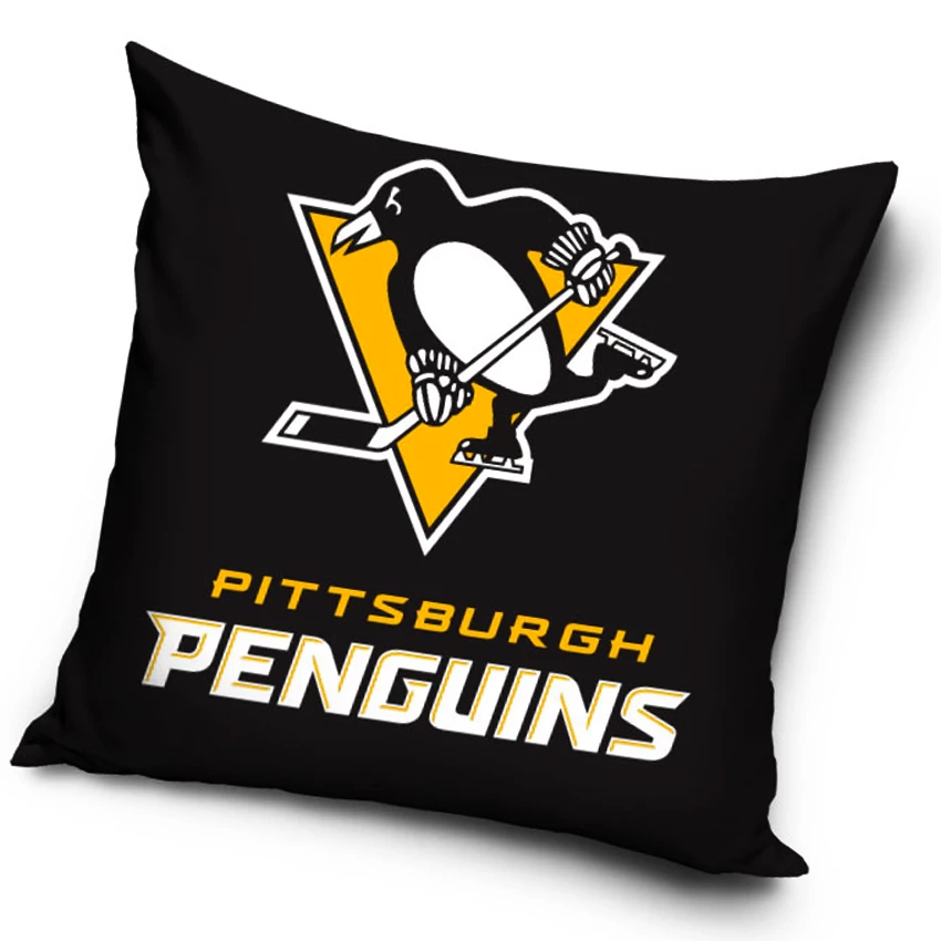 Kussen Official Merchandise  NHL Pittsburgh Penguins Black