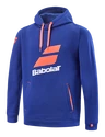 Meisjes hoodie Babolat  Exercise Hood Sweat Estate Blue