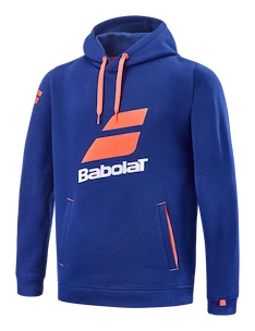 Meisjes hoodie Babolat  Exercise Hood Sweat Estate Blue