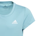 Meisjes T-shirt adidas Aeroready 3-Stripes Tee Mint Ton
