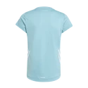 Meisjes T-shirt adidas Aeroready 3-Stripes Tee Mint Ton