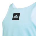 Meisjes T-shirt adidas Girls Match Tank Aqua