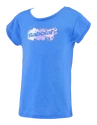 Meisjes T-shirt Babolat Exercise Cotton Tee Girl French Blue