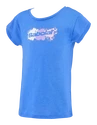 Meisjes T-shirt Babolat  Exercise Cotton Tee Girl French Blue