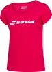 Meisjes T-shirt Babolat  Exercise Tee Red