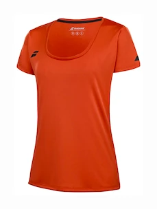 Meisjes T-shirt Babolat  Play Cap Sleeve Top Girl Fiesta Red 10 - 12 jaar