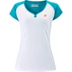 Meisjes T-shirt Babolat Play Club Cap Sleeve Top White