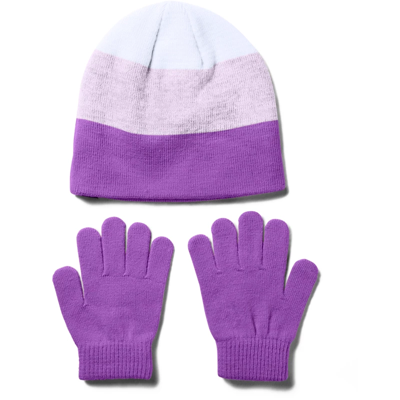 Meisjeshandschoenen Under Armour  Beanie Glove Combo purple
