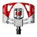 MTB pedalen Crankbrothers  Mallet 3 Red