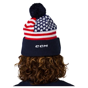Muts CCM  Flag Hood Team USA Navy