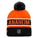 Muts Fanatics  Authentic Pro Game & Train Cuffed Pom Knit Anaheim Ducks