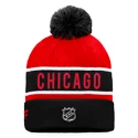 Muts Fanatics  Authentic Pro Game & Train Cuffed Pom Knit Chicago Blackhawks