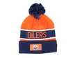 Muts Fanatics  Authentic Pro Game & Train Cuffed Pom Knit Edmonton Oilers