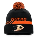 Muts Fanatics  Authentic Pro Locker Room Cuffed Pom Knit NHL Anaheim Ducks