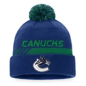 Muts Fanatics  Authentic Pro Locker Room Cuffed Pom Knit NHL Vancouver Canucks