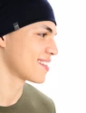 Muts Icebreaker  U Pocket Hat Loden/Midnight Navy